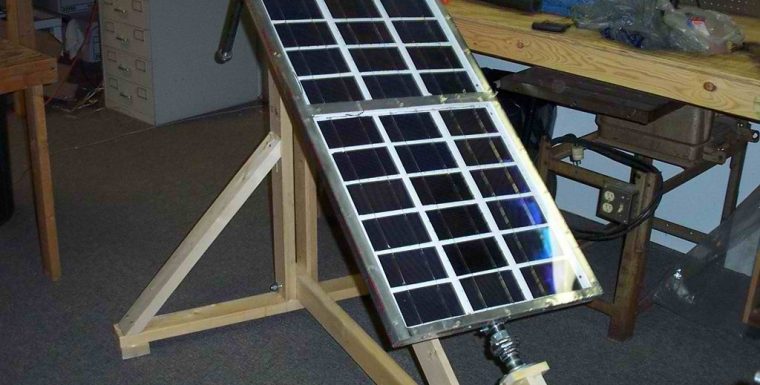 Homemade solar panel